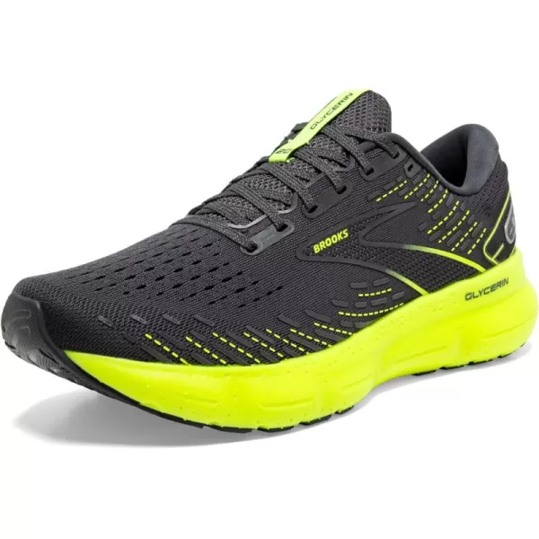 Brooks Womens Glycerin 20 Neutral Running ShoeEbonyNightlife