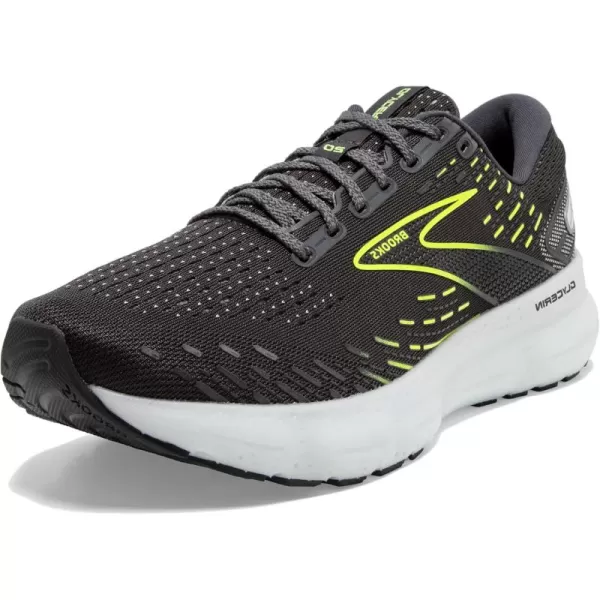 Brooks Womens Glycerin 20 Neutral Running ShoeEbonyWhiteNightlife
