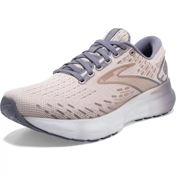 Brooks Womens Glycerin 20 Neutral Running ShoeLilacSilver BulletPink