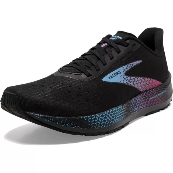 Brooks Womens Hyperion Tempo Road Running ShoeBlackBlissful BlueFuchsia