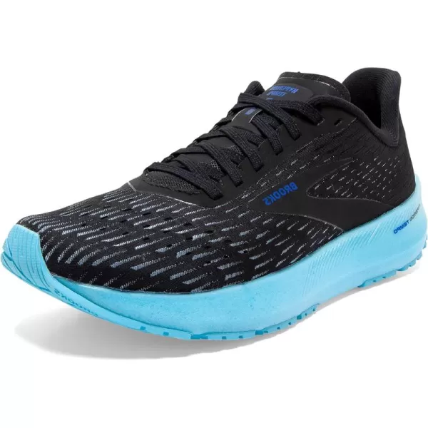 Brooks Womens Hyperion Tempo Road Running ShoeBlackIced AquaBlue