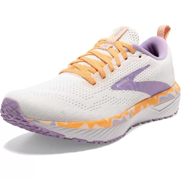 Brooks Womens Revel 6 Neutral Running ShoeWhiteVistaLavendula