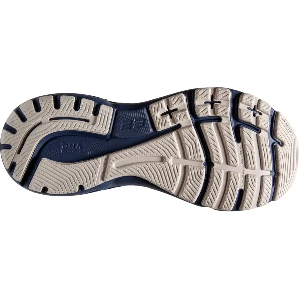 Brooks Mens Adrenaline GTS 23 Supportive Running ShoeGreyCrown BlueOrange