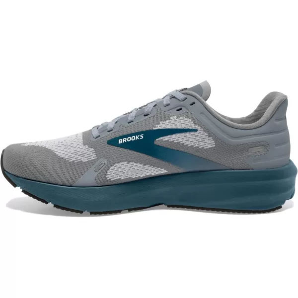 Brooks Mens Launch 9 Neutral Running ShoeGreyMidnightWhite
