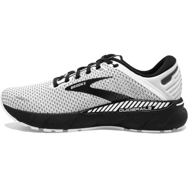 Brooks Womens Adrenaline GTS 22 Supportive Running ShoeWhiteGreyBlack