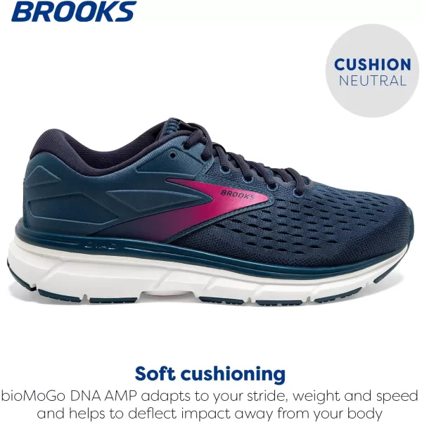 Brooks Womens Dyad 11 Running ShoeBlueNavyBeetroot