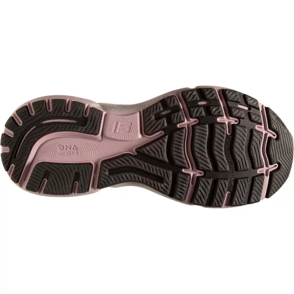 Brooks Womens Ghost 15 Neutral Running ShoeBlackRosegold