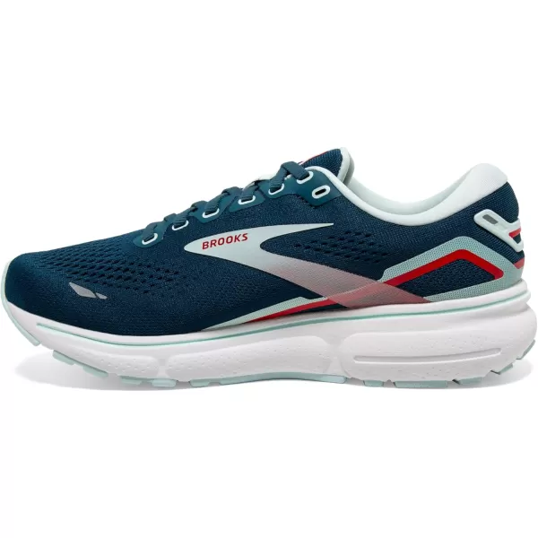 Brooks Womens Ghost 15 Neutral Running ShoeLegion BlueBlueBittersweet