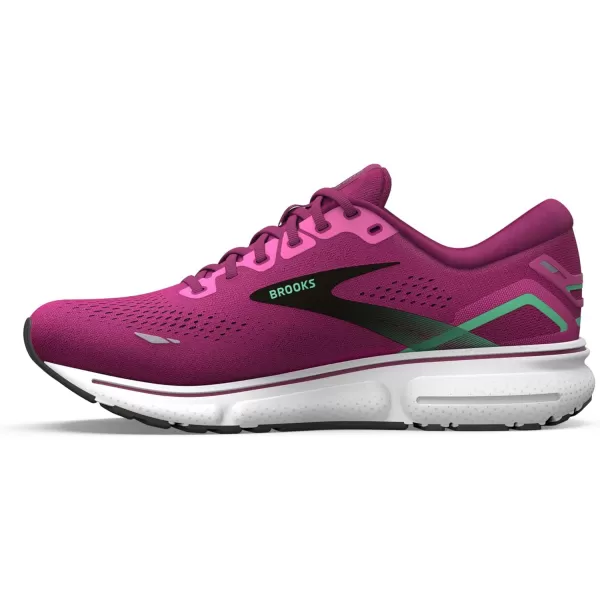 Brooks Womens Ghost 15 Neutral Running ShoePinkFestival FuchsiaBlack
