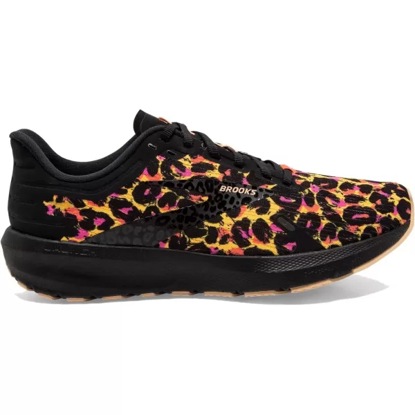 Brooks Womens Launch 9 Neutral Running ShoeCitrusCoralBlack