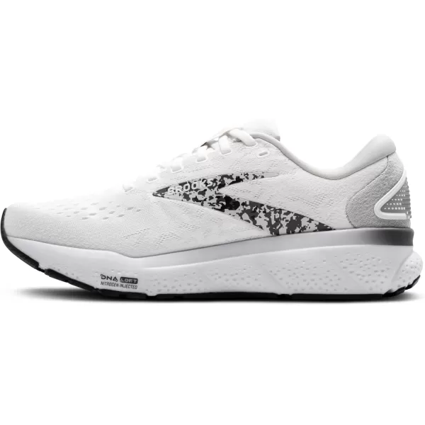 Brooks Womens Ghost 16 Running ShoeWhiteOysterLava