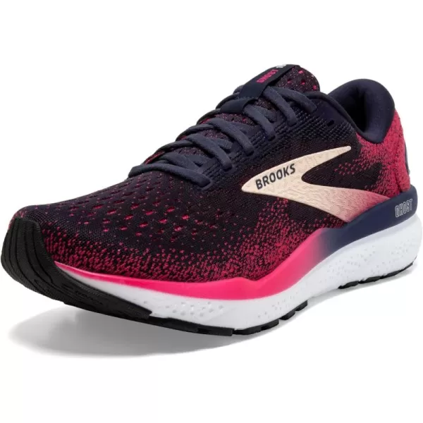 Brooks Womens Ghost 16 Running ShoePeacoatRaspberryApricot