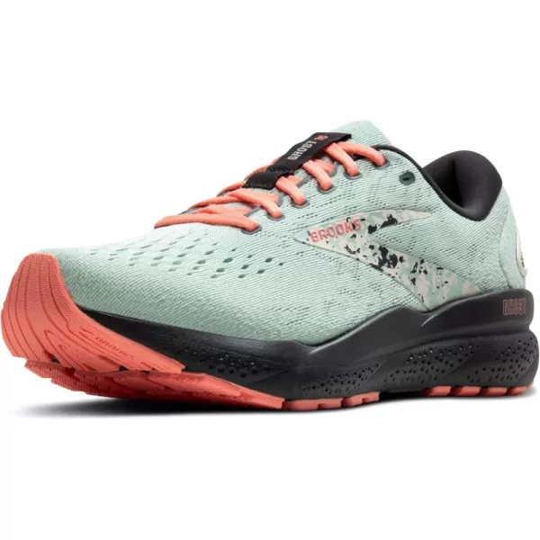 Brooks Womens Ghost 16 Running ShoeSurfFlowerWhitecap