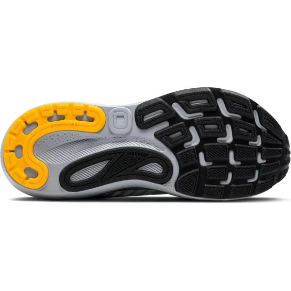 imageBrooks Mens Adrenaline GTS 24 Supportive Running ShoeAlloyWhiteGold Fusion