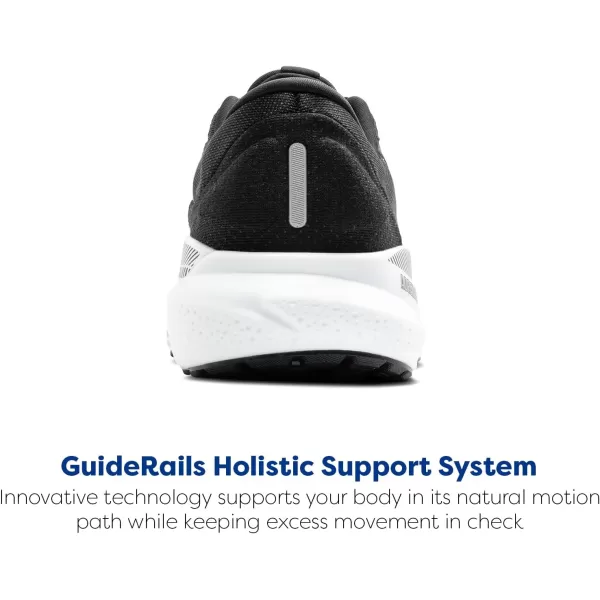 imageBrooks Mens Adrenaline GTS 24 Supportive Running ShoeBlackWhite