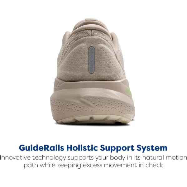 imageBrooks Mens Adrenaline GTS 24 Supportive Running ShoeChateau GreyPortabellaGreen