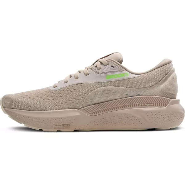imageBrooks Mens Adrenaline GTS 24 Supportive Running ShoeChateau GreyPortabellaGreen