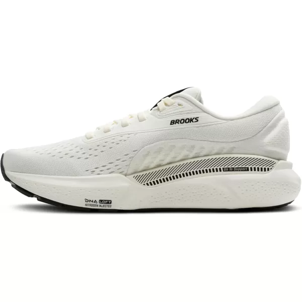 imageBrooks Mens Adrenaline GTS 24 Supportive Running ShoeCoconutBlackWhite Sand