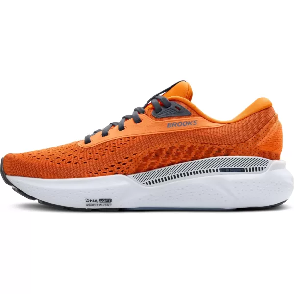 imageBrooks Mens Adrenaline GTS 24 Supportive Running ShoeOrangeEbonyCountry Blue