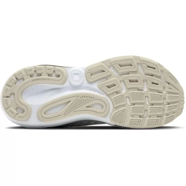 imageBrooks Mens Adrenaline GTS 24 Supportive Running ShoeWhiteBlackPelican