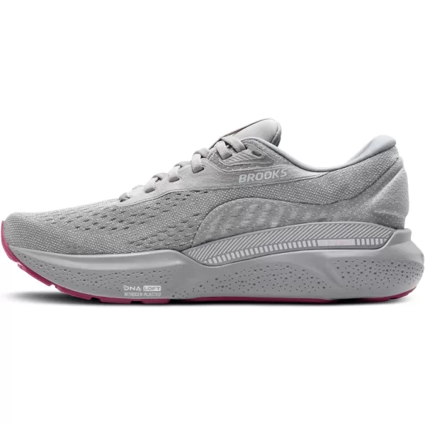 imageBrooks Womens Adrenaline GTS 24 Supportive Running ShoeAlloyWhiteZephyr