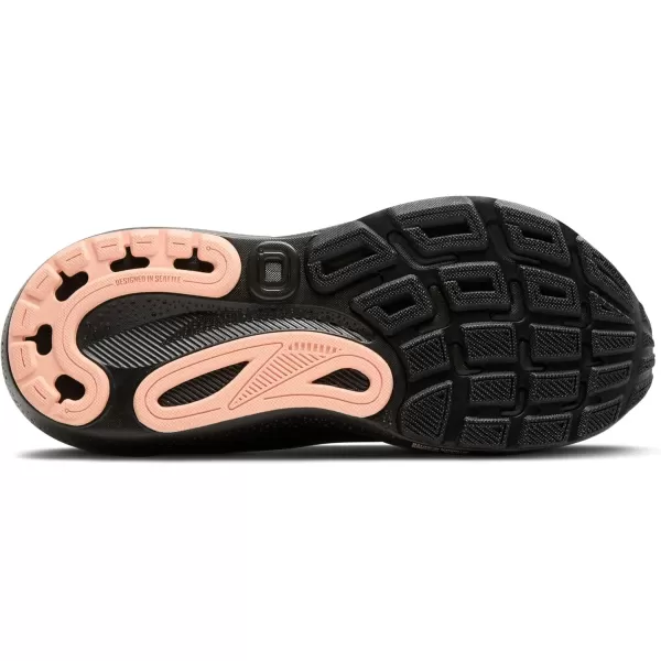 imageBrooks Womens Adrenaline GTS 24 Supportive Running ShoeBlackPeacoatPeach