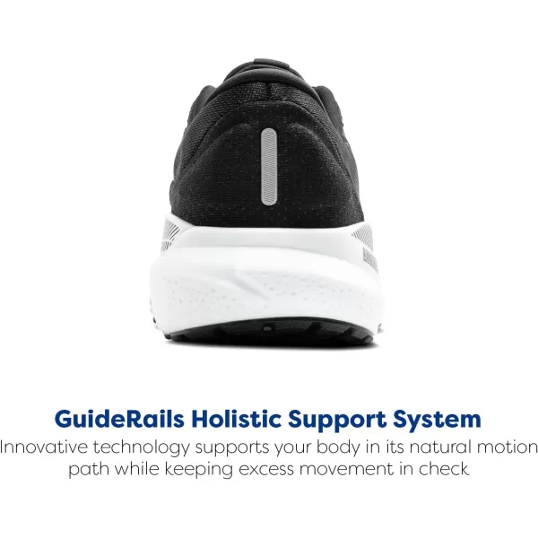 imageBrooks Womens Adrenaline GTS 24 Supportive Running ShoeBlackWhite