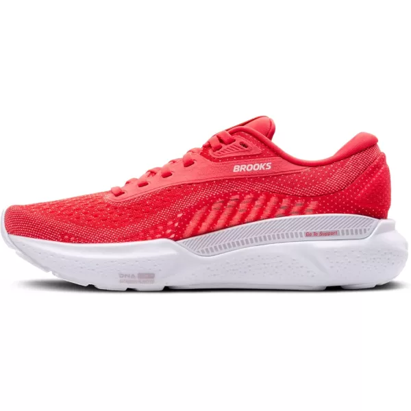 imageBrooks Womens Adrenaline GTS 24 Supportive Running ShoeCayenneThistleWhite