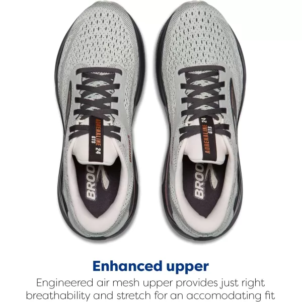 imageBrooks Womens Adrenaline GTS 24 Supportive Running ShoeMercuryEbonyCopper