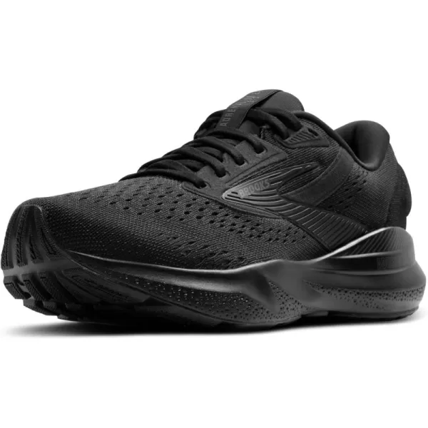 imageBrooks Mens Adrenaline GTS 24 Supportive Running ShoeBlackBlackEbony