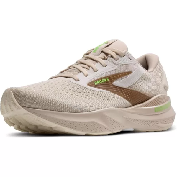 imageBrooks Mens Adrenaline GTS 24 Supportive Running ShoeChateau GreyPortabellaGreen