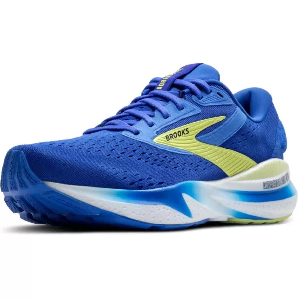 imageBrooks Mens Adrenaline GTS 24 Supportive Running ShoeCobaltNeo YellowPeacoat