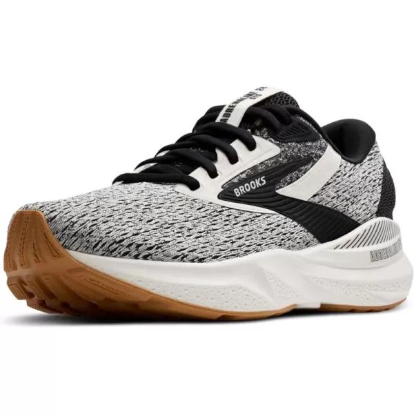 imageBrooks Mens Adrenaline GTS 24 Supportive Running ShoeCoconutBlackBiscuit