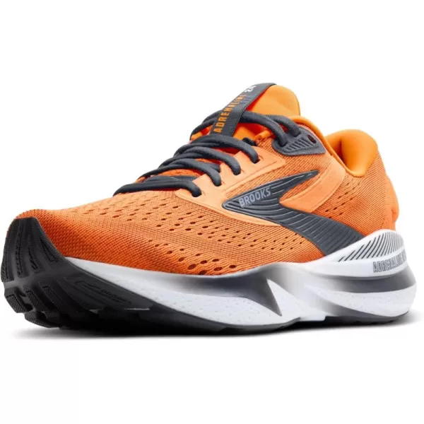 imageBrooks Mens Adrenaline GTS 24 Supportive Running ShoeOrangeEbonyCountry Blue