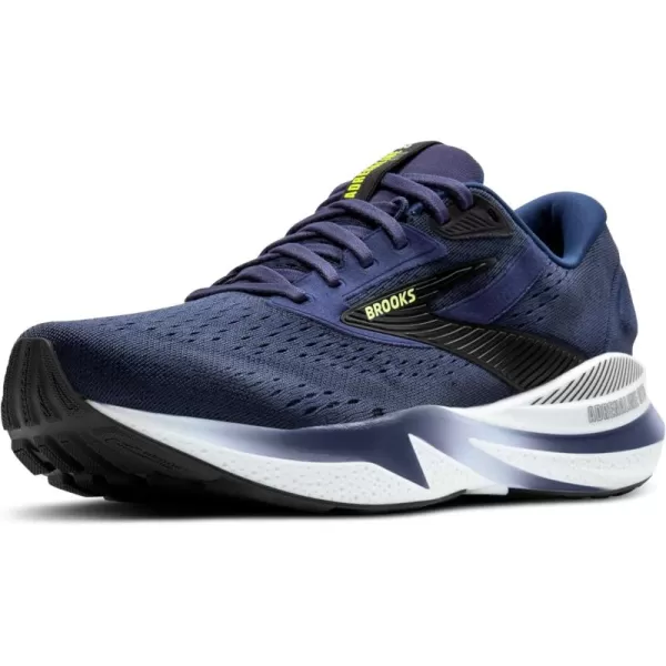 imageBrooks Mens Adrenaline GTS 24 Supportive Running ShoePeacoatBlackSharp Green