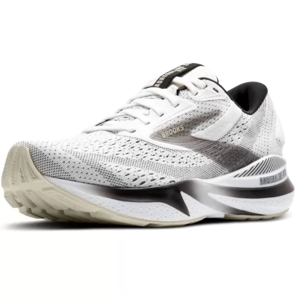 imageBrooks Mens Adrenaline GTS 24 Supportive Running ShoeWhiteBlackPelican