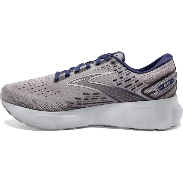 imageBrooks Mens Glycerin 20 Running ShoeAlloyGreyBlue Depths