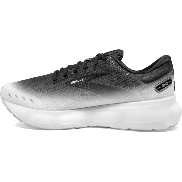 imageBrooks Mens Glycerin 20 Running ShoeBlackLilacWhite