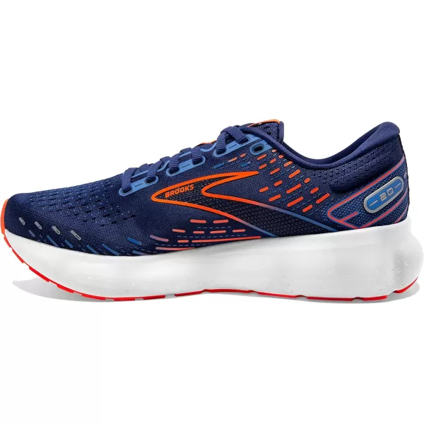 imageBrooks Mens Glycerin 20 Running ShoeBlue DepthsPalace BlueOrange