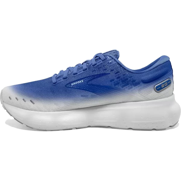 imageBrooks Mens Glycerin 20 Running ShoeBlueLilacWhite