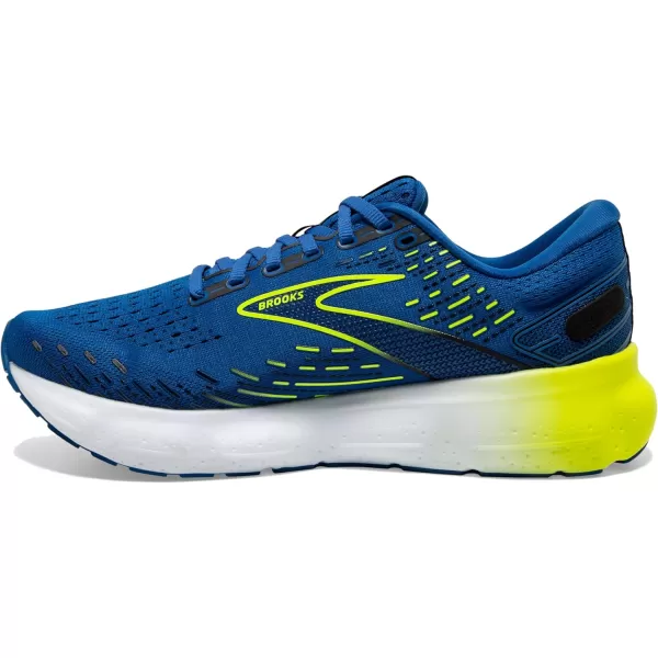 imageBrooks Mens Glycerin 20 Running ShoeBlueNightlifeWhite