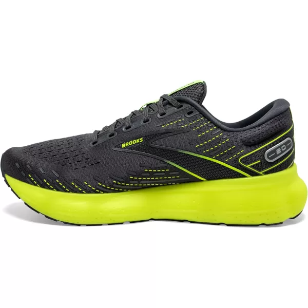 imageBrooks Mens Glycerin 20 Running ShoeEbonyNightlife