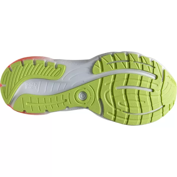 imageBrooks Mens Glycerin 20 Running ShoeLimeRedEbony