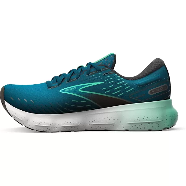 imageBrooks Mens Glycerin 20 Running ShoeMoroccan BlueBlackSpring Bud