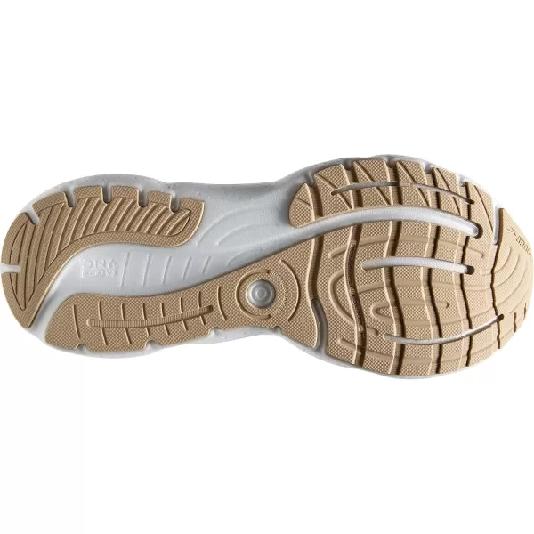 imageBrooks Mens Glycerin 20 Running ShoeWhiteKhaki
