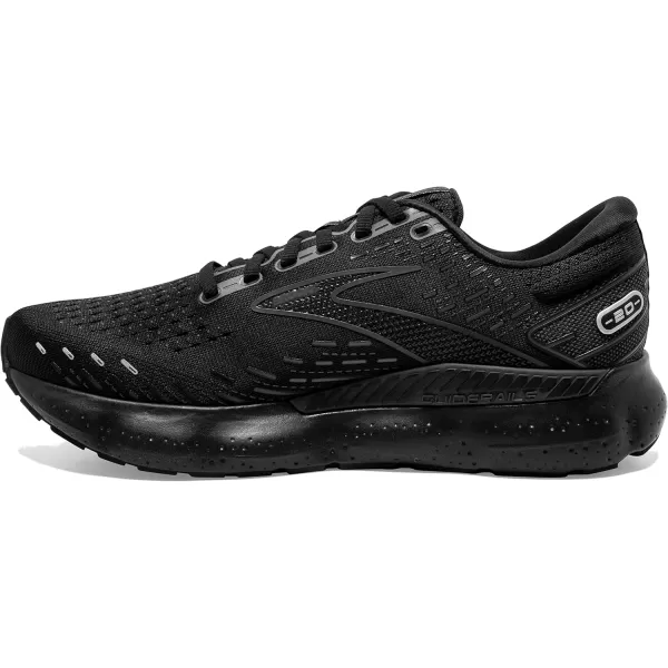 imageBrooks Mens Glycerin GTS 20 Running Shoe  Wide WidthBlackBlackEbony