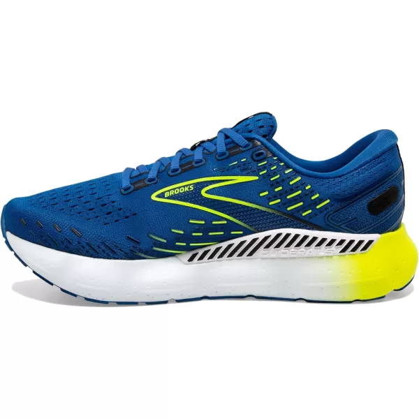 imageBrooks Mens Glycerin GTS 20 Running Shoe  Wide WidthBlueNightlifeWhite