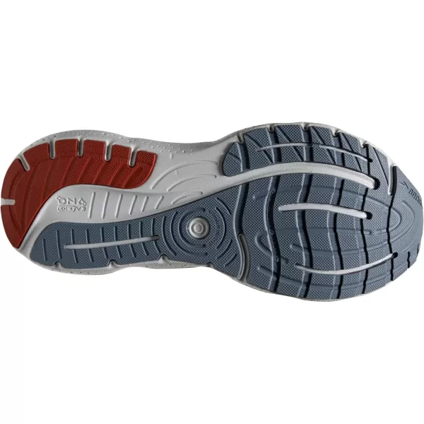 imageBrooks Mens Glycerin GTS 20 Running Shoe  Wide WidthGreyChili OilOrange