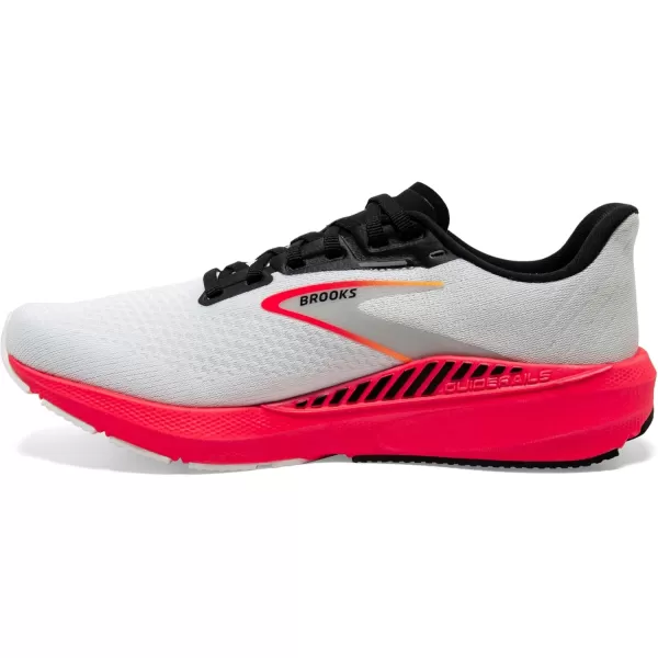 imageBrooks Mens Launch GTS 10 Running ShoeBlueBlackFiery Coral