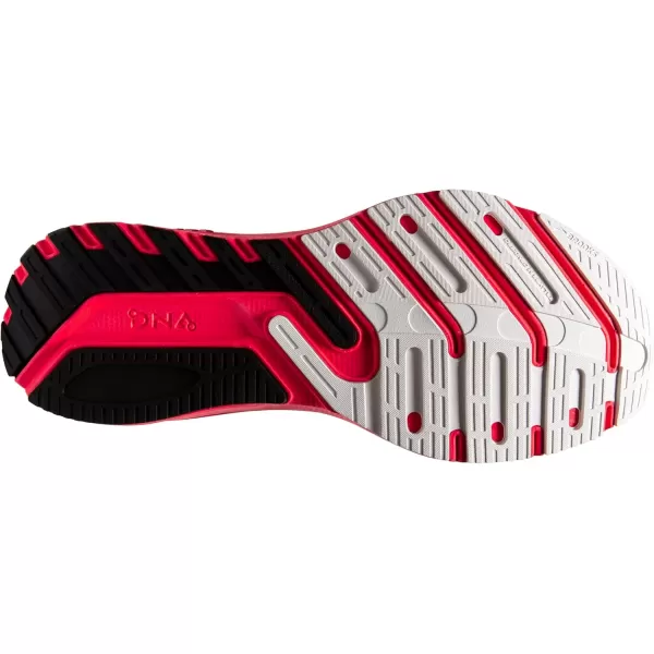 imageBrooks Mens Launch GTS 10 Running ShoeBlueBlackFiery Coral